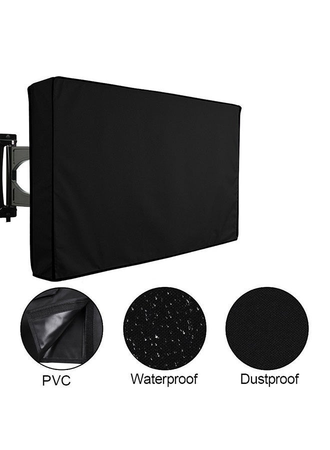 Raxoom حامي تلفاز مقاوم للماء والغبار مع جهاز تحكم عن بعد باللون الأسود - Image 2