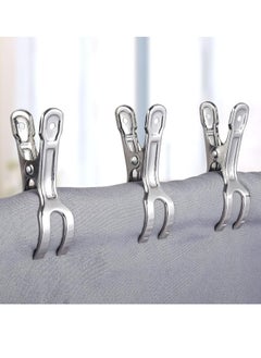 Oasisgalore 18 Packs Beach Towel Clips Pool Cover Beach Chair Clips Clothespins Peg Clamps for Chairs,Cruise,Boat  - Image 3