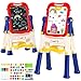 Weudear Easel for Kids ToyDoubleSided Magnetic Kids Art Easel for 3 Year Old Boy GiftToddler Toys for 3 Year Old Boy Dry Erase Boards Learning Educational Toy Drawing Board for 4 5 Years Old Girl Gifts - Image 3