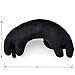 Furvana UShaped Cat Plush Pillow Cute Plushies 20 Ultrasoft Cat Stuffed Animal Birtday Gift Black - Image 3