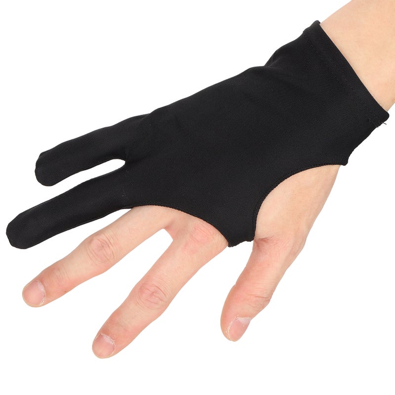 2‑Finger Painting Gloves Sketch Writing Electronic Screen Anti Mistouch Fouling Sweat DirtyM - Image 4