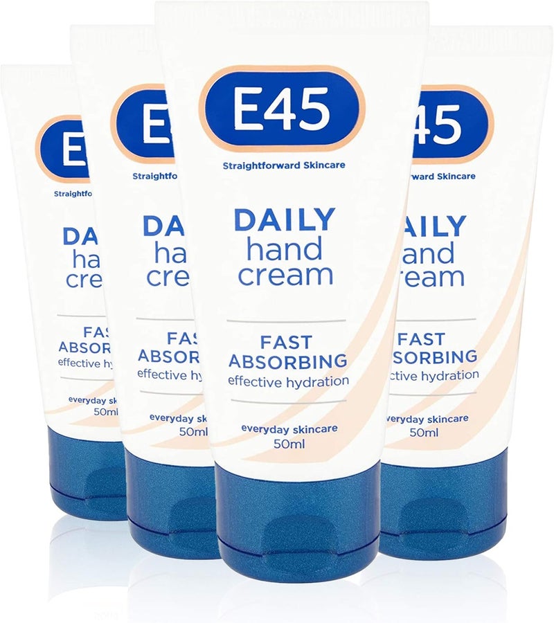 E45 Daily Hand Cream 50ml 4 Pack
