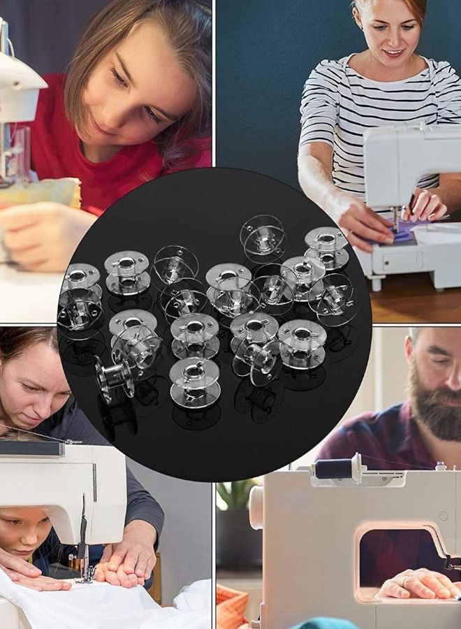 Hemline 3-Piece Standard Plastic Bobbins Fits Most Makes And Models of Front Loading Machines - Image 5