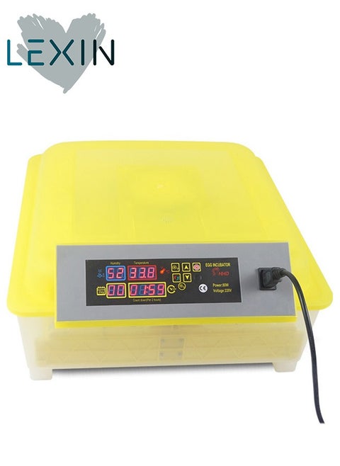 48 Egg Incubator, Automatic Turning Digital Chicken Egg Hatcher, Temperature and Humidity Control with Digital Display for Hatching Chickens Ducks Goose and etc..