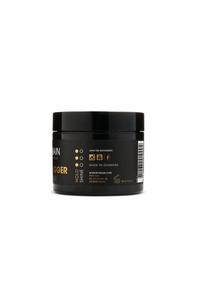 By Vilain By Vilain Gold Digger Hair Wax - Super Strong Hold Matte Finish Clean Cut Look Long Lasting Hair Pomade Easy to Style for Fullness & Texture Smoothing & Slick Hair Molding Wax Paste Gel for Men 65ml  - Image 3