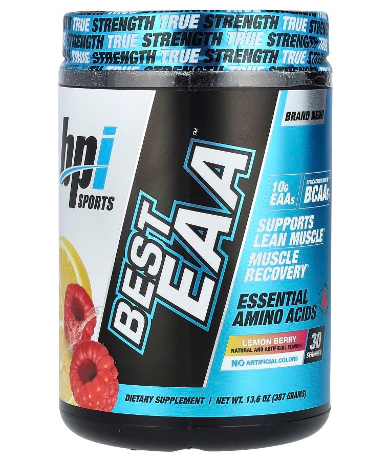 BPI SPORTS Best EAA Essential Amino Acids Lemon Berry 13.6 oz (387 g)