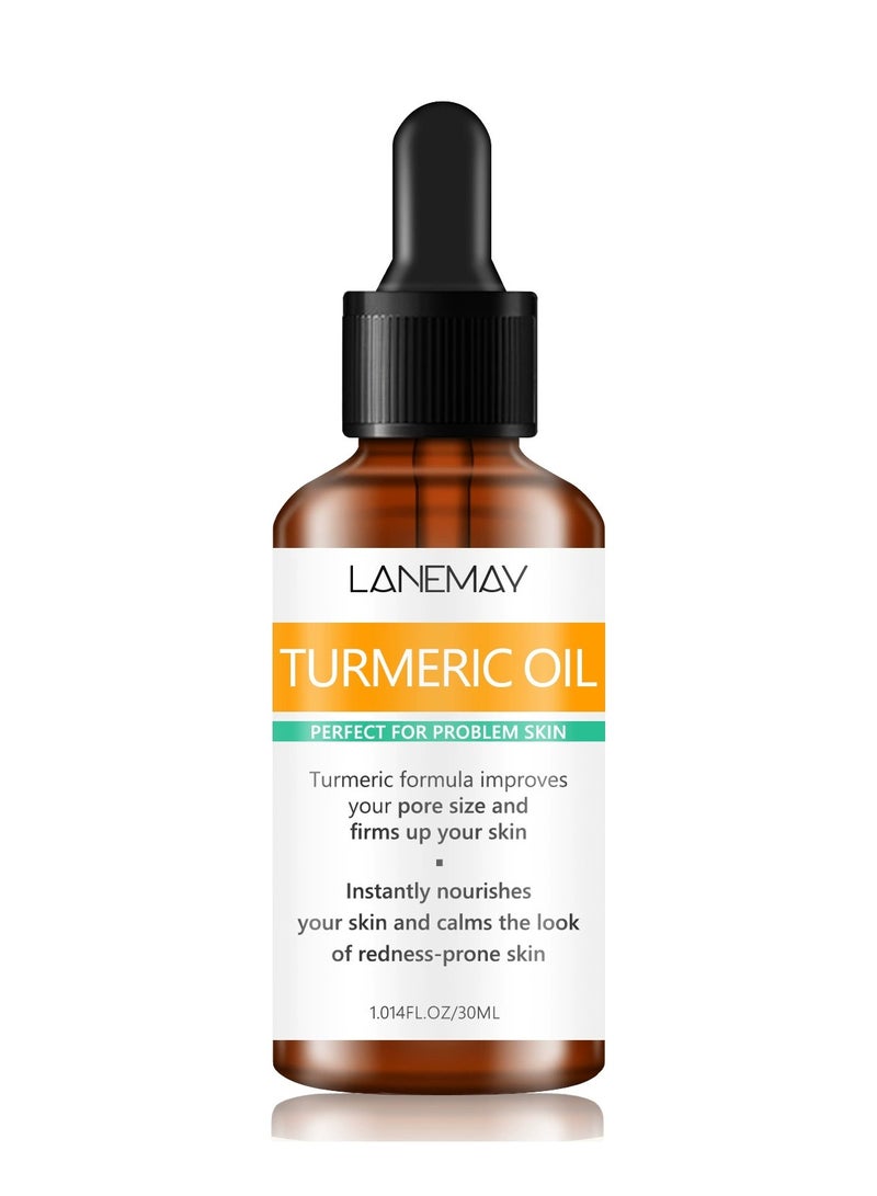 LANEMAY Turmeric Massage Oil – Face and Body Moisturizing Nourishing Essential Oil, Natural Skincare Treatment - Image 3