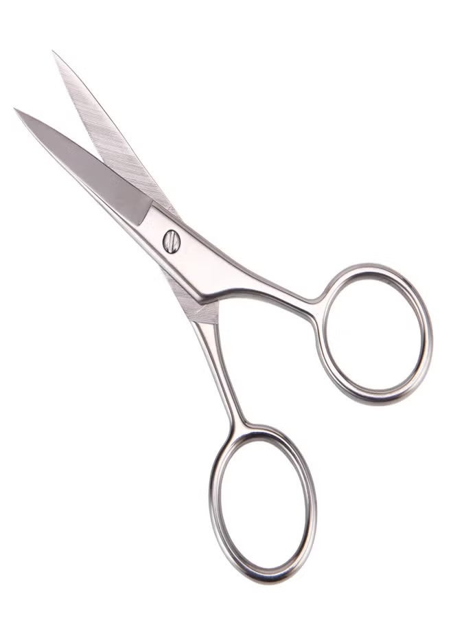 Eagle Beard And Eyebrow Bang Cutting Scissor Silver 10 x 5cm - Image 3