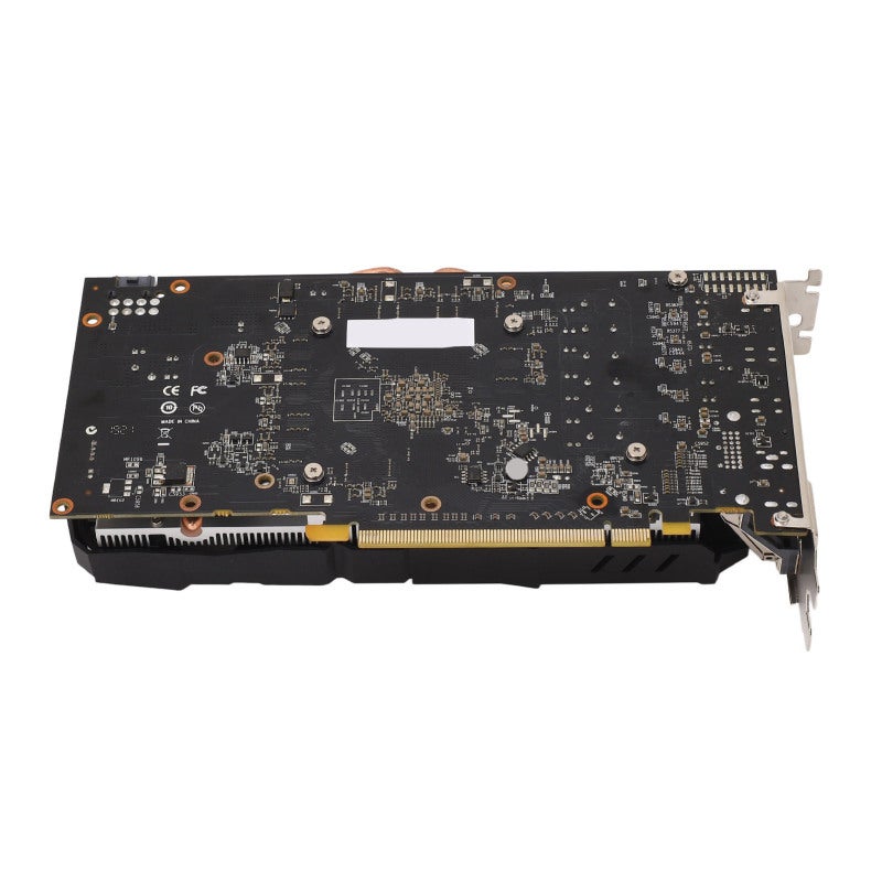 بطاقة رسومات العاب RX 580 ذاكرة 8 جيجابايت DDR5 بواسطة إكسبرس PCI 3.0 - بطاقة كمبيوتر سطح المكتب ذات مراوح مزدوجة هادئة وقابلة للربط والشغل لويندوز 10، ويندوز 11، ألعاب لينكس، العمل المنزلي وتعديل الفيديوهات - Image 4