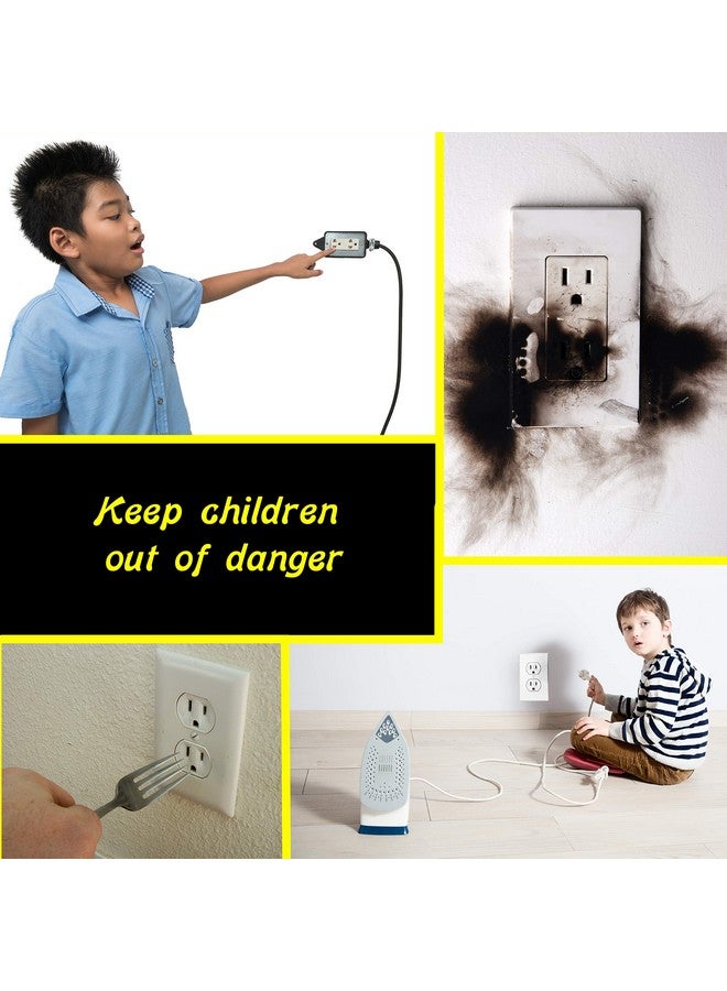 Driddle 60 Pack - Outlet Plug Baby Safety Covers - Protect Little Kids from Electrical Danger with Child Proof Socket Caps - White - Driddle - Image 4