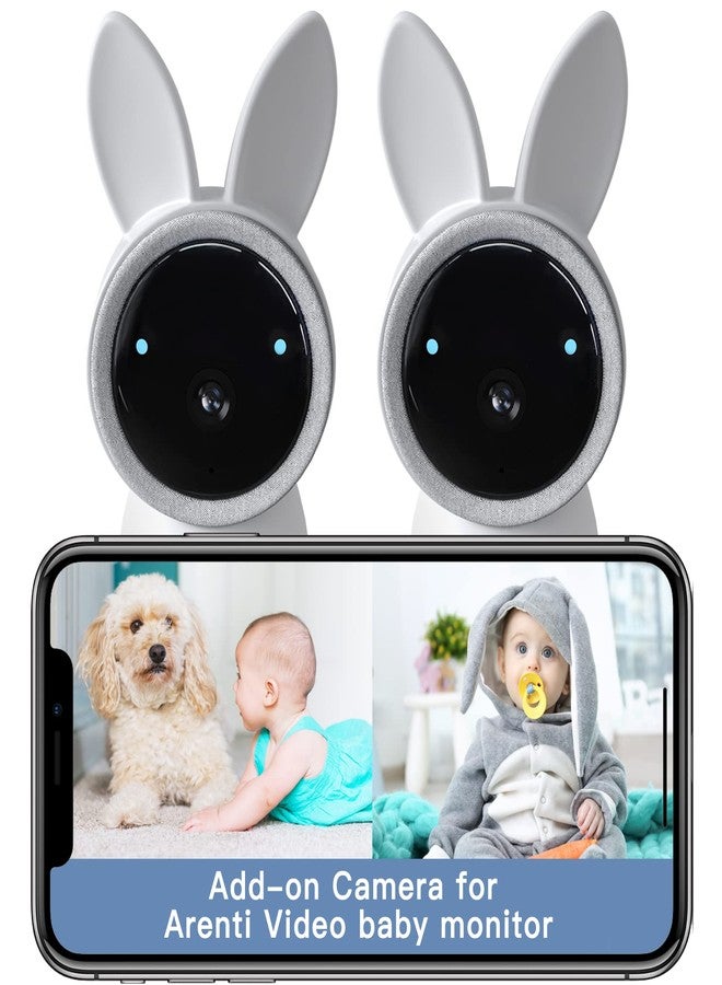 ARENTI Baby Mnitor 3T with 360° View, 2K Temp & Humidity Sensor, Night Vision & Two-Way Audio - Image 2