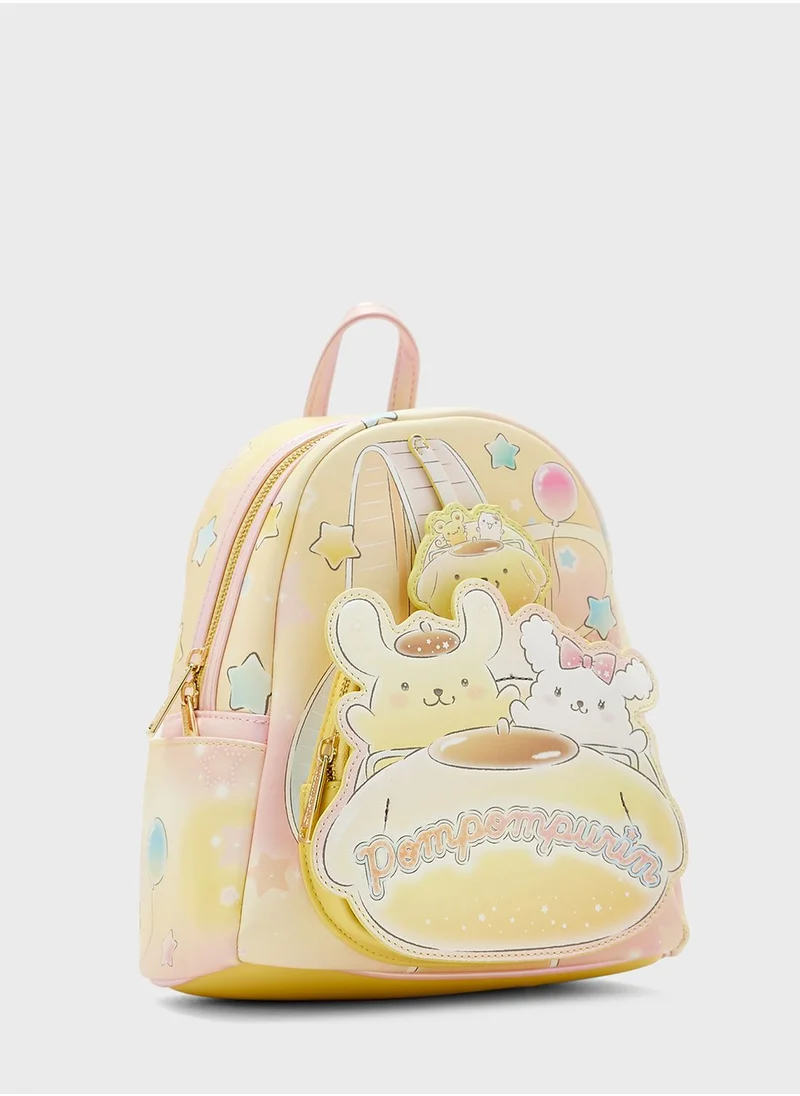 لاونج فلاي Kids Sanrio Pompompur Zip Over Backpack