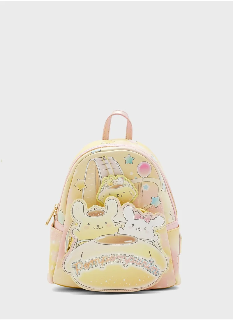 Loungefly Kids Sanrio Pompompur Zip Over Backpack