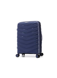 GIORDANO Durable PP Hard Shell Luggage Trolley Bag 3 Pieces Set,Navy (S-20,M-24,L-28 Inch)  - Image 2