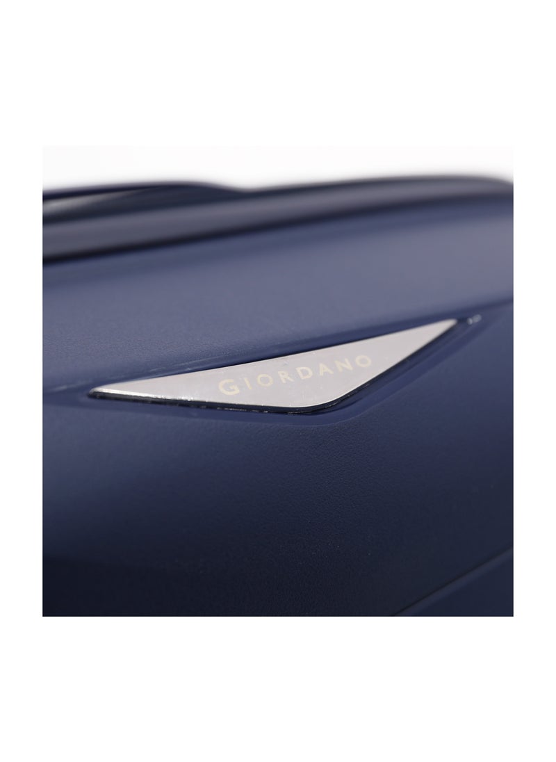 GIORDANO Durable PP Hard Shell Luggage Trolley Bag 3 Pieces Set,Navy (S-20,M-24,L-28 Inch)  - Image 4