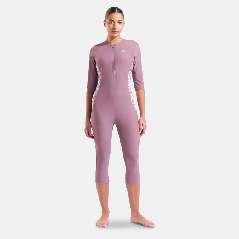 Arena Women's Slimkini 3/4 One-Piece Swimsuit