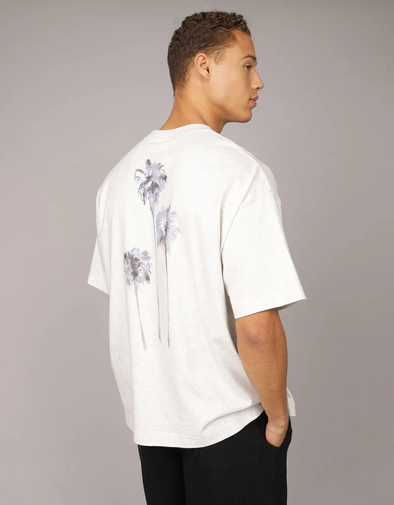 American Eagle AE Boxy Destination Graphic T-Shirt