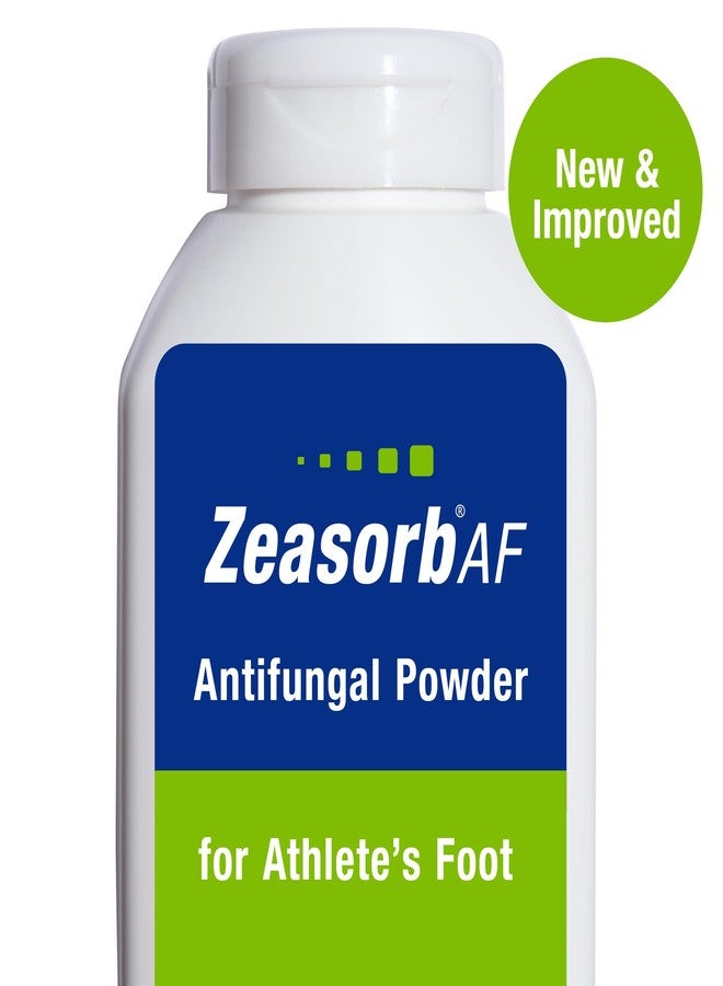 Zeasorb بودرة زيازورب فائقة الامتصاص AF، تقنية التحكم في الروائح الحاصلة على براءة اختراع، مع 2% مكونازول نترات وصبار مهدئ، خالية من التلك، زجاجة 2.5 أونصة - Image 2
