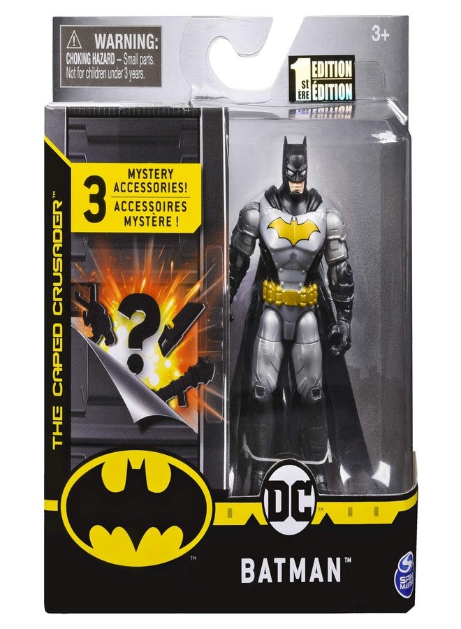 Batman دي سي باتمان 2020 رمز الخفاش الذهبي تمثال عمل باتمان 4 بوصة من سبين ماستر - Image 1