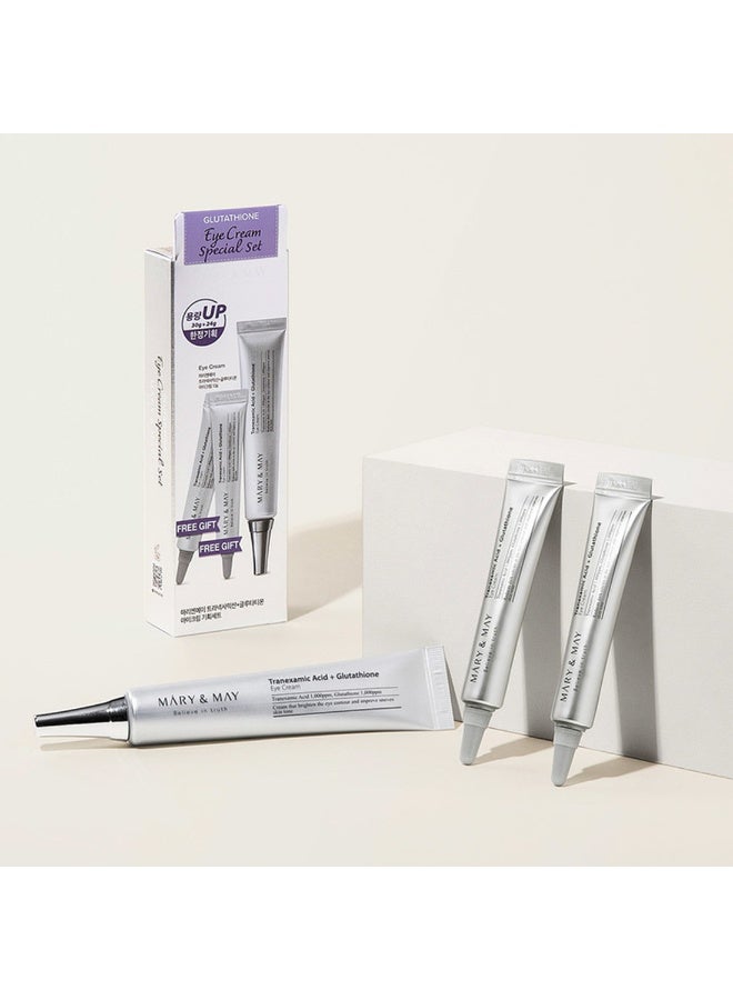 Mary Meyer MARY & MAY Glutathione Eye Cream Special Set (30g + 2×12g) - Image 3