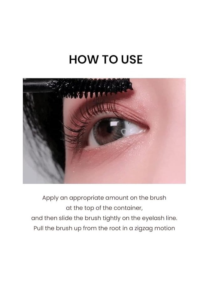 Heimish heimish Dailism Smudge Stop Mascara 0.32 oz / 9 g | Volume Mascara with no Smudging | Washable Mascara, Eye Makeup, Non-Clumping Curling, Waterproof, Kbeauty  - Image 3
