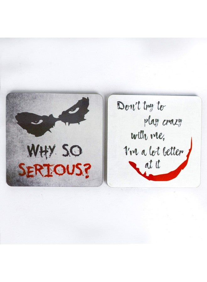 Inside Out Innovative Designs Joker Coasters for Cups Set of 2 - Image 1