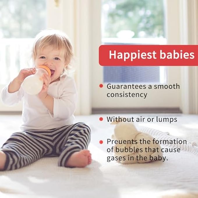 Masroo Formula Mixer Handheld Milk FrotherFormula Maker MachineMilk Frother Handheld Baby Formula Maker For Foam MakingBest Coffee With High Speed Milk Foamer For Hot And Cold Drinks - Image 3