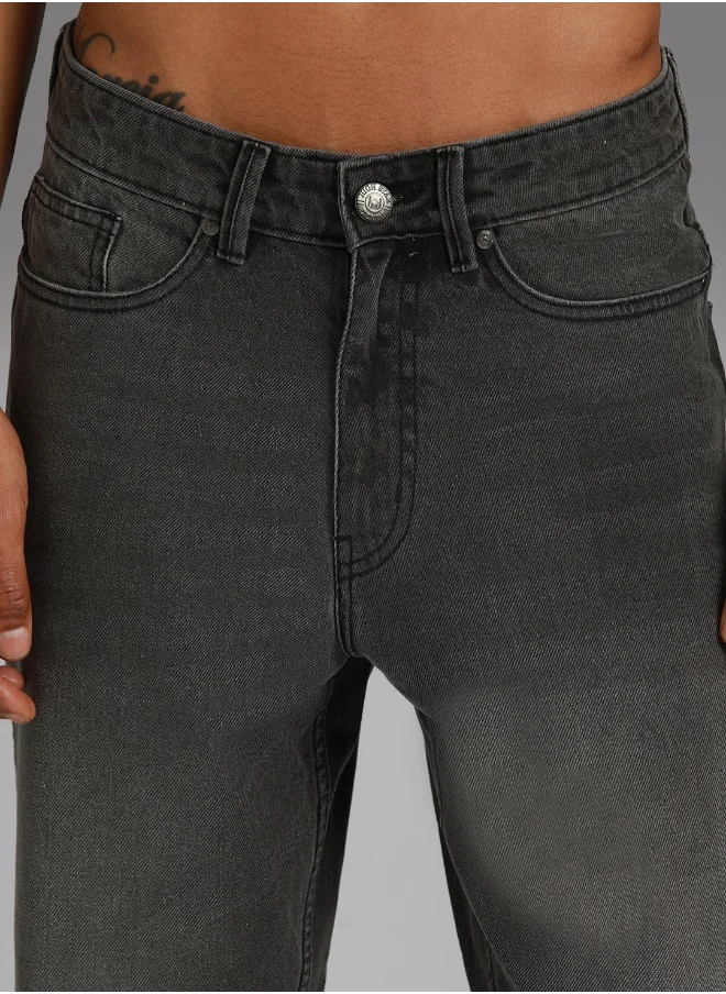 هاي ستار Mens Black Jeans