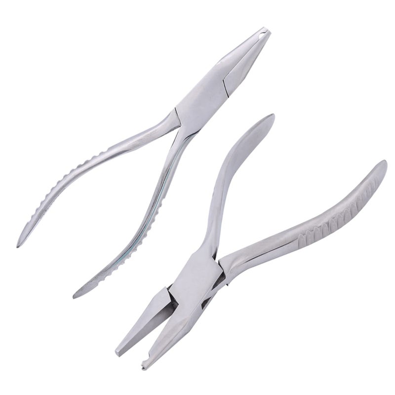 Professional Silver Nose Pad Pliers For Eyeglasses Repair Adjusting And Assembling Tool - Image 4