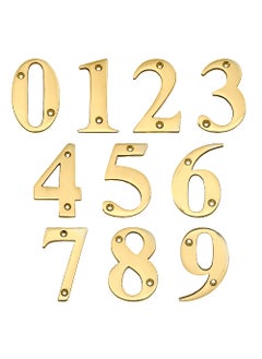 A10SHOP Doris 3Inch Mailbox Decor Address Signs For Houses Outdoor Wall Decor Mailbox Numbers House Address Numbers For Outside Address Sign For Door Numbers For Mailbox Post Polished Number 3  - Image 4