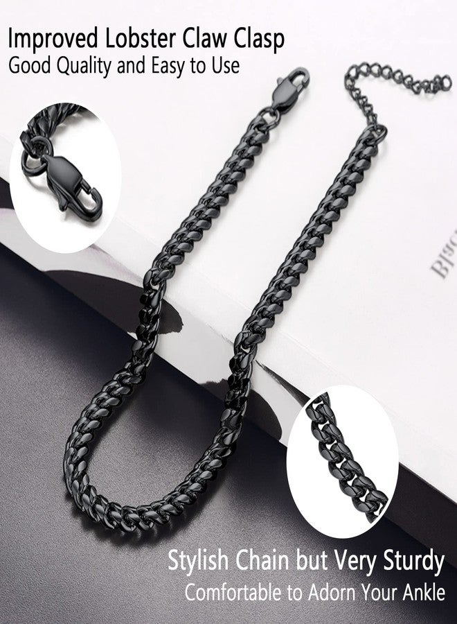 PROSTEEL Stainless Steel Chain Anklets for Men Women, Silver/Gold Tone, Ankle Bracelets Hypoallergenic, 8-10.5 Inch Adjustable, Come Gift Box, Metal - Image 4