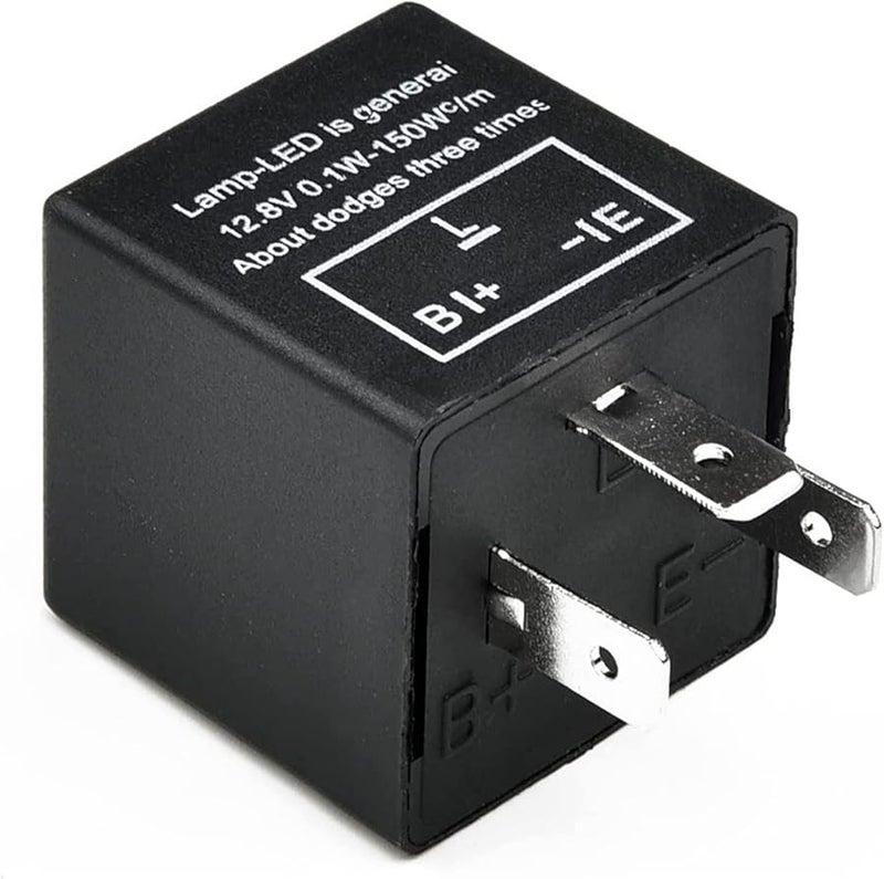Universal 12V Waterproof 3 Pin Flasher Relay 0 1W 150W for Auto Motorcycle Turn Signal Light - Image 1