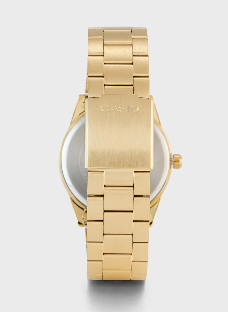 CASIO Mtp-Vd03G-1Audf Enticer Analog Watch