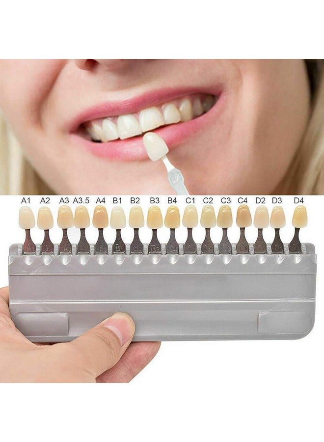 Jashem 16 Colors Teeth Whitening Shade Guide Porcelain Tooth Bleaching Shade Chart Dental Equipment for Professional or Household Oral Care - Image 3