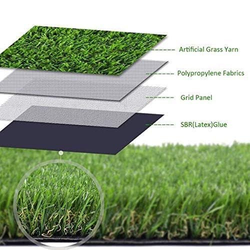CARPET PLANET Artificial Grass Mat for Balcony, Lawn & Garden – High-Density, UV-Resistant, Natural-Looking Turf (35 MM,1.25 X 2 Feet) - Image 5