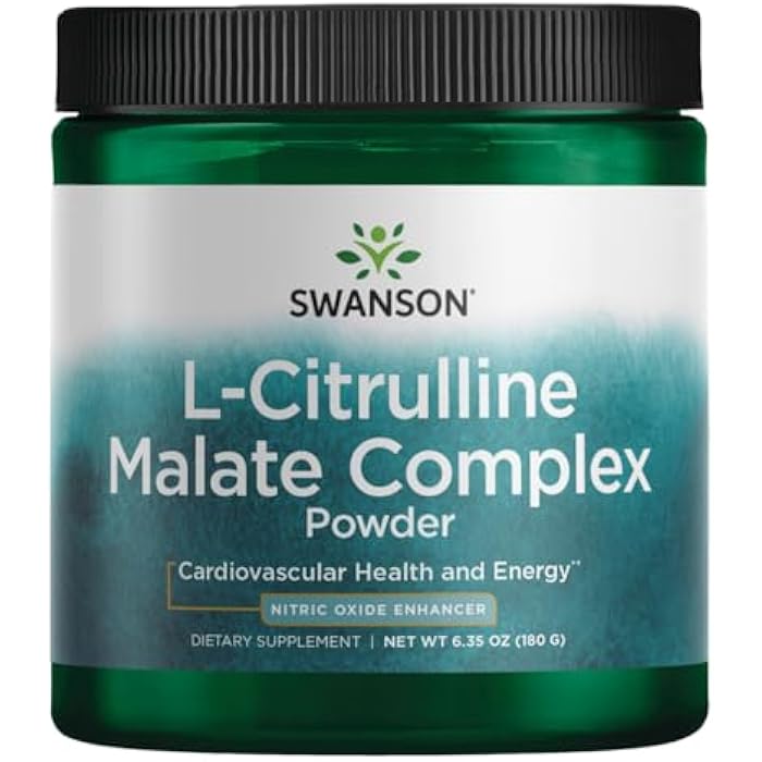 Swanson Amino Acid L-Citrulline Malate Complex 6.35 Ounce (180 g) Pwdr - Image 1