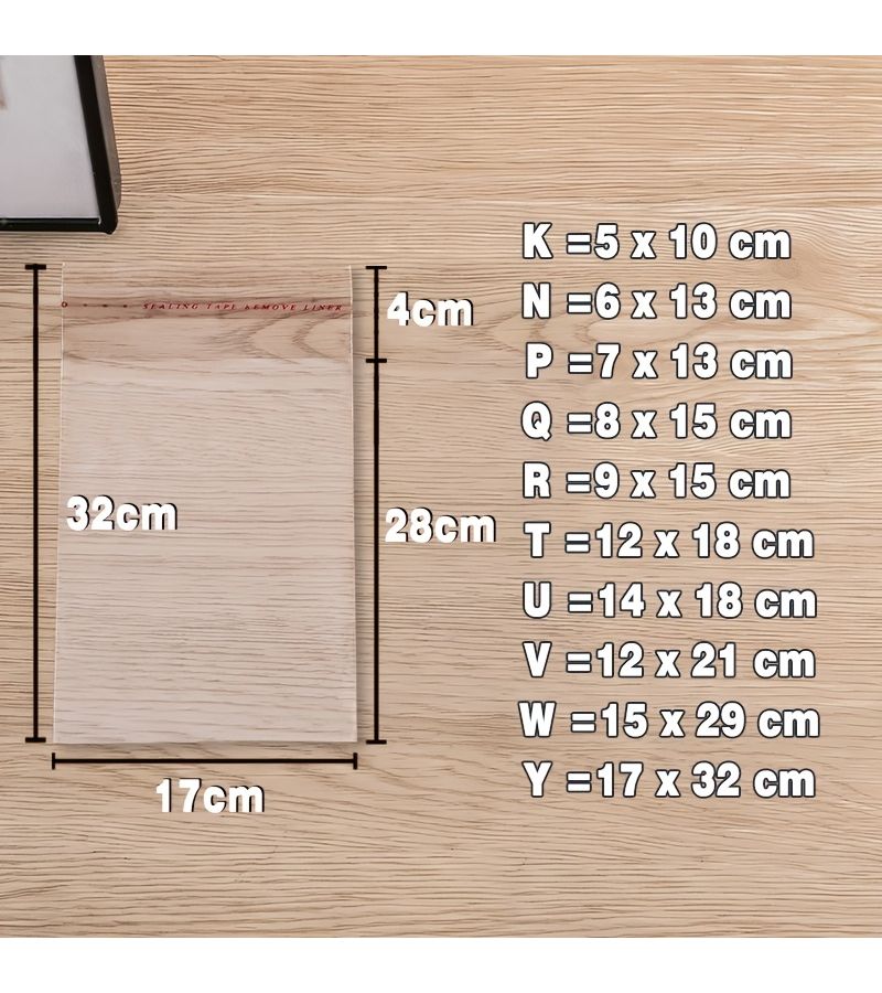 180 Transparent OPP Plastic Bags With Adhesive Seal Double Layered 0 058mm Thick 180 Pieces Perfect For Birthday Party Favors Wedding Gifts Books Crafts Jewelry Stationery And Clothing Size Q - Image 5