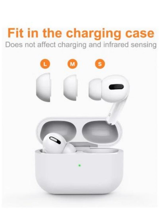 12 Pieces Replacement Ear Tips For Airpods Pro/Airpods Pro 2, 2nd Generation With Noise Reduction Hole, Silicon Ear Buds Tips With Portable Storage Box  - Image 4