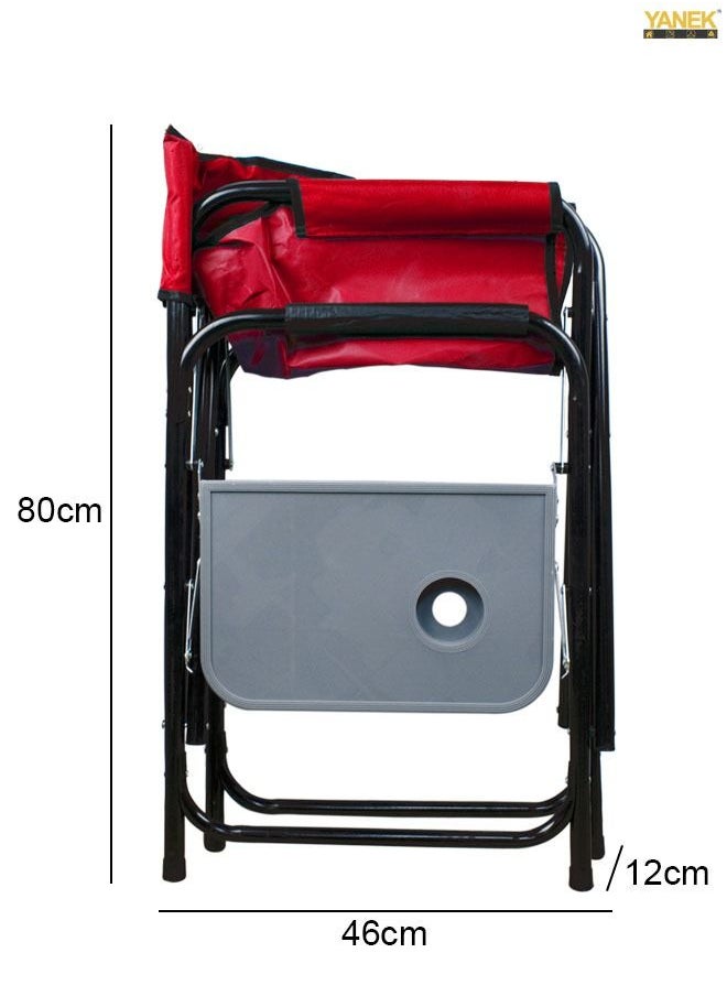 YANEK Foldable Camping Chair with Cup Holder  - Image 5