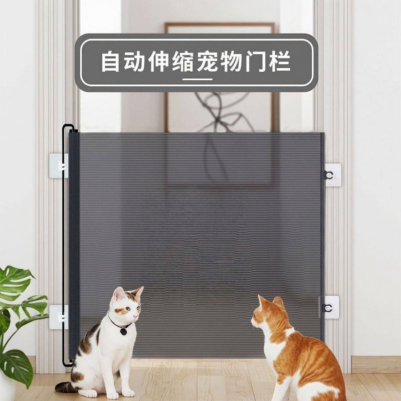 Pet & Kids Folding Safety Barrier - Prevent Animals or Children from Entering Unwanted Places Suitable for Kitchens, Stairs, Rooms, Balconies and Bathrooms Multicolor - Image 3