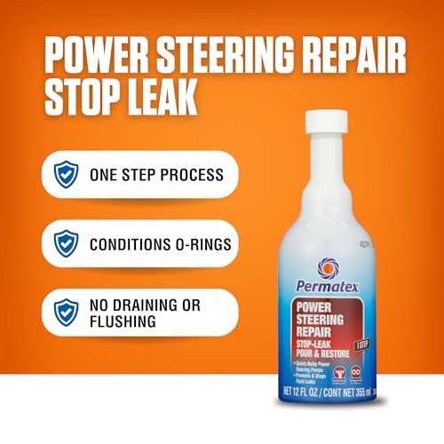 Permatex برماتكس 30303 سائل إيقاف تسرب نظام التوجيه المعزز - 12 أونصة سائلة - Image 2