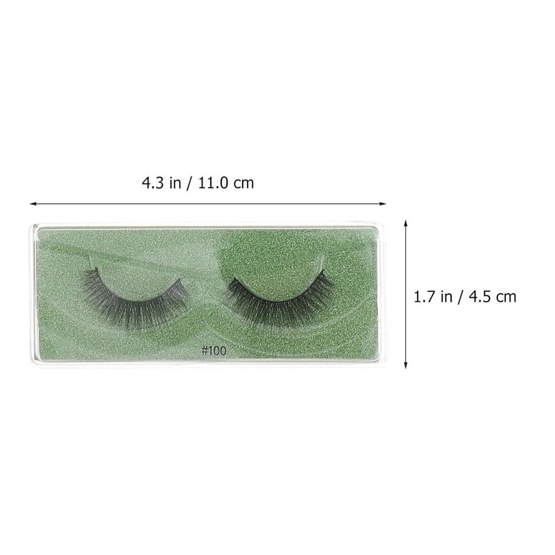 10 Pairs Mixed Style Faux Eyelashes Volume False Lashes Natural Look Makeup Strip Lashes for Daily Wear and Special Occasions Random Style - Image 2
