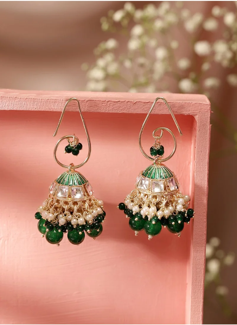 برياسي Women Contemporary Jhumkas Earrings