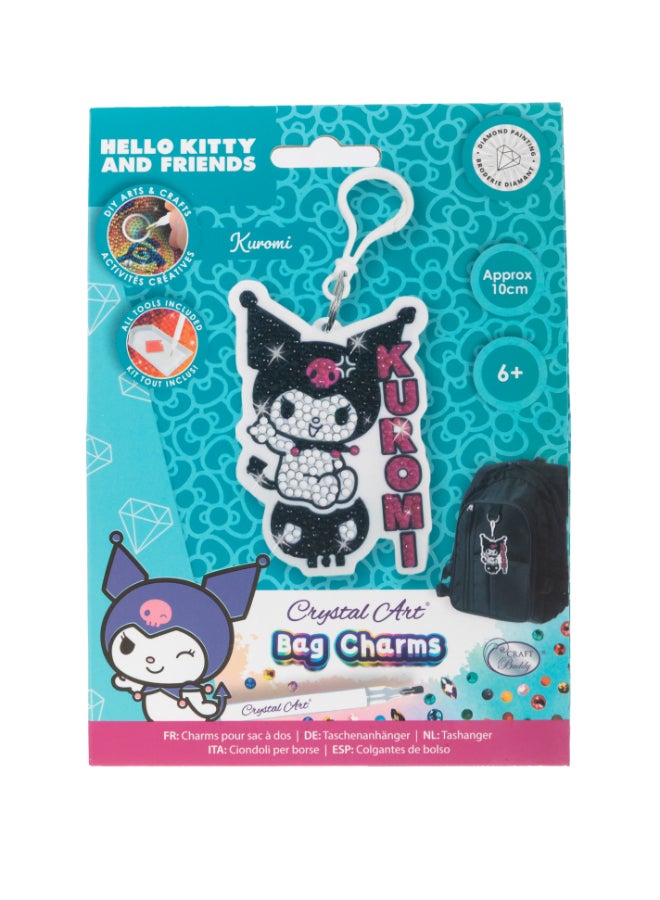 Craft Buddy كروومي، سحر حقيبة كريستال آرت - Image 1