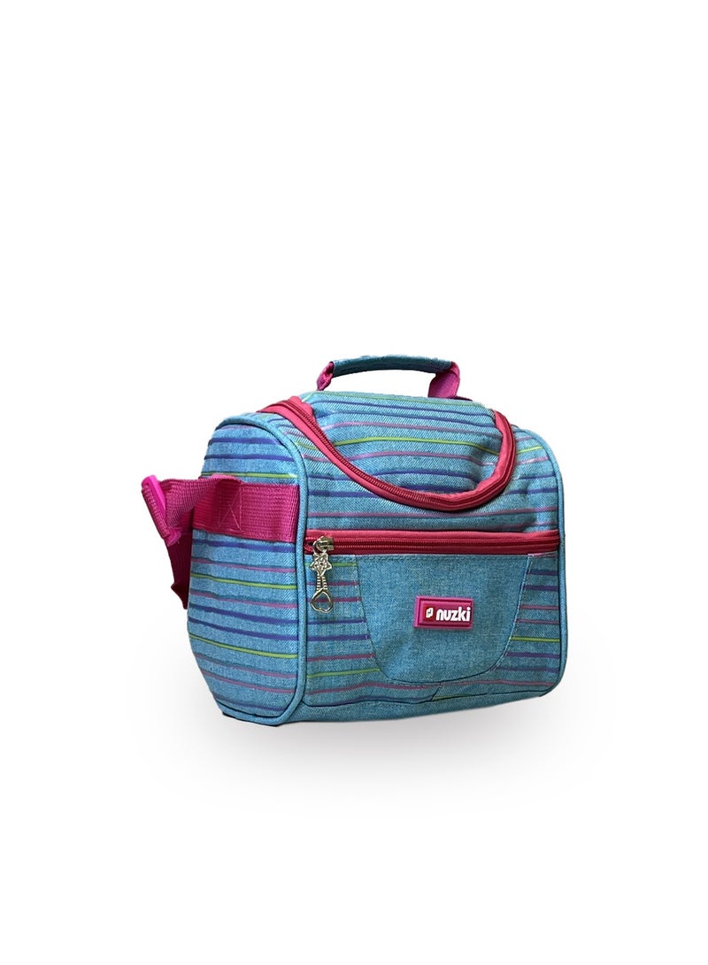 nuzki Nuzki Kids Backpack for Students , Backpack for Girls and Boys, 18 Inch Trolley School Backpack with Pencil Case Lunch Bag, 3 in 1 Bookbag Set for School Kids Trolley Travel Bag - Image 5
