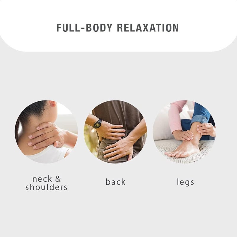 Brookstone BHHP650J Cordless Neck Back Percussion Massager Deep Kneading DualNode Portable LightWeight Rechargeable Max 2 Silver - Image 4