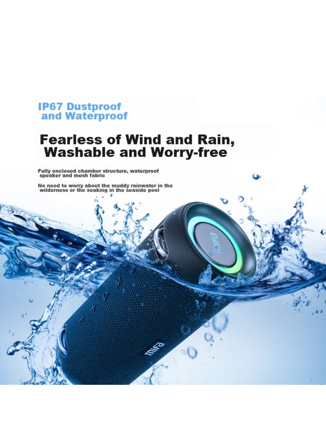 MIFA A90 Wireless Bluetooth Speaker, High-power Subwoofer, Mini Portable, Card-insertable, For Square Dancing, Car-mounted, Outdoor Camping, Small Speaker, High-quality Sound, Large Volume Player - Image 5