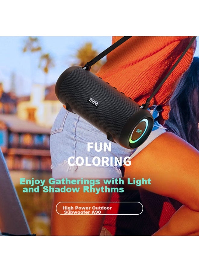 MIFA A90 Wireless Bluetooth Speaker, High-power Subwoofer, Mini Portable, Card-insertable, For Square Dancing, Car-mounted, Outdoor Camping, Small Speaker, High-quality Sound, Large Volume Player - Image 1