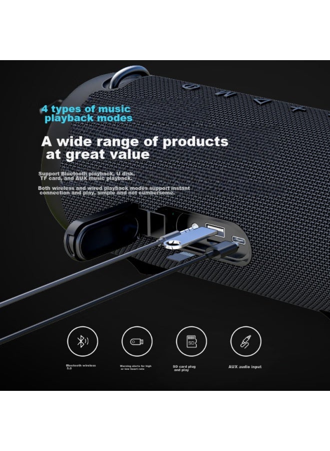 MIFA A90 Wireless Bluetooth Speaker, High-power Subwoofer, Mini Portable, Card-insertable, For Square Dancing, Car-mounted, Outdoor Camping, Small Speaker, High-quality Sound, Large Volume Player - Image 4