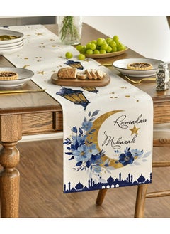 LKTOCAFT Table Runner for Ramadan and Eid,183×33cm(72×13in) Table Decoration for Living Room, Kitchen Dining Table Decoration, Home Decor  - Image 3